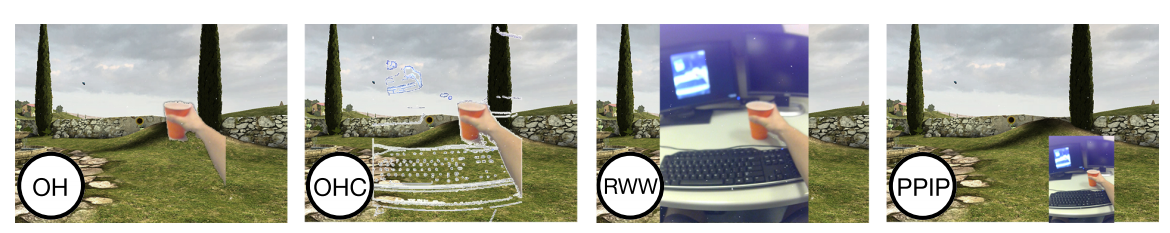 ¿Cómo se interactúa con el mundo real cuando estás dentro de uno virtual?