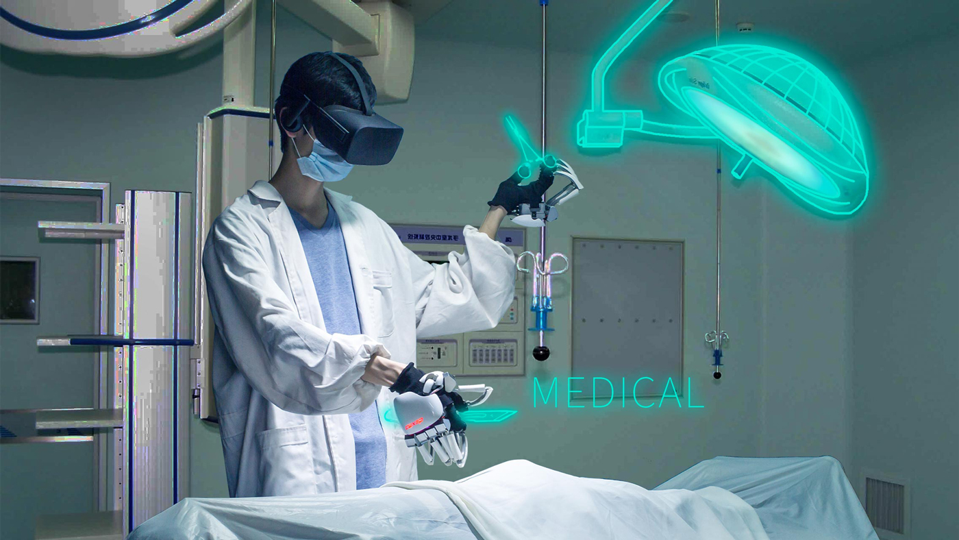 Este guante virtual es tan preciso que un cirujano podría entrenar con él
