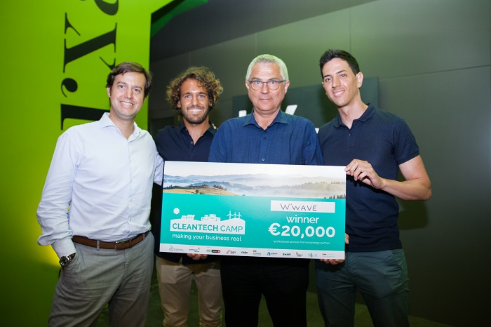 La energía eólica concentrada de Wwave gana Cleantech  Camp 2018