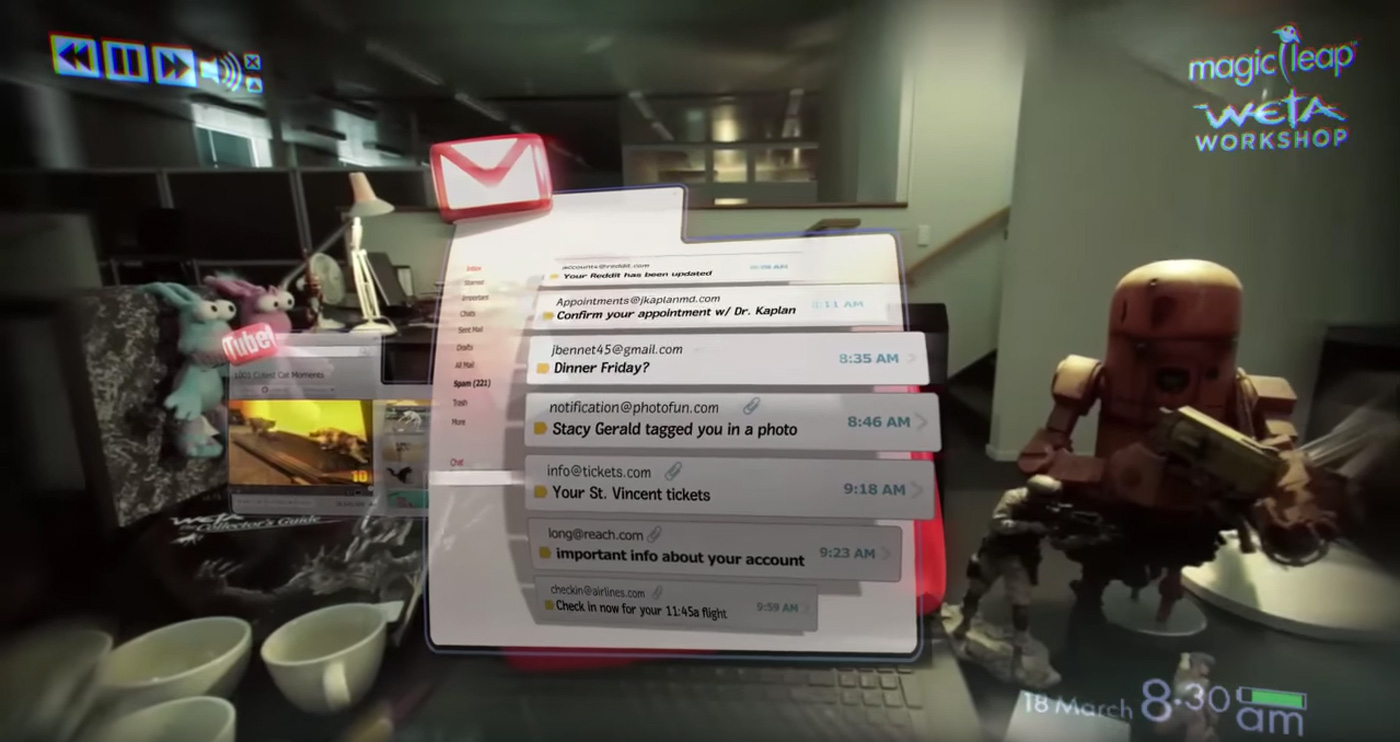 La increíble RA que Magic Leap usó para seducir a los inversores no llega al público