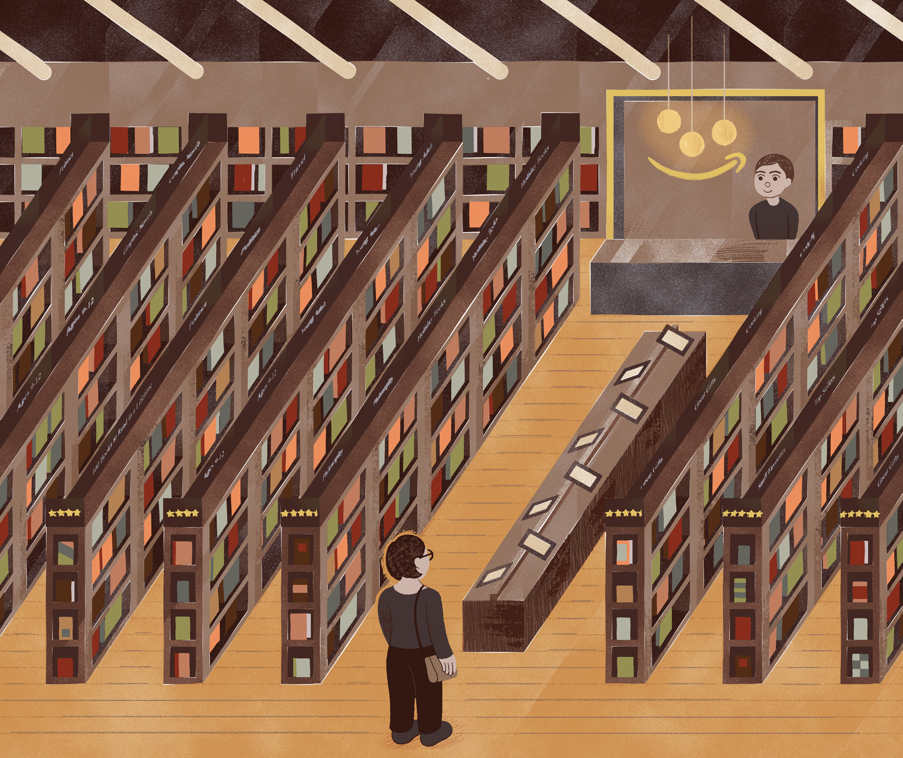La imparable conquista de Amazon llega al mundo real con su primera librería