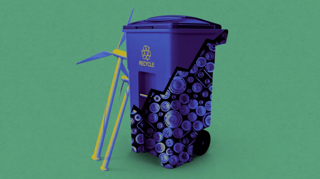 Por qué el reciclaje por sí solo no basta para alimentar las energías limpias