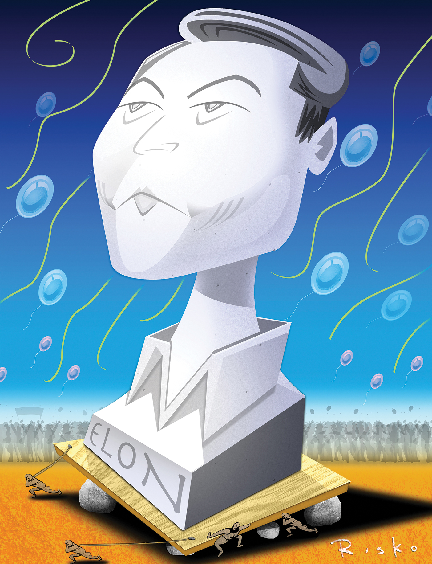 El éxito inflado de los grandes hombres de Silicon Valley