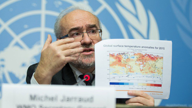 2015 fue el año más caluroso de la historia registrada, con diferencia