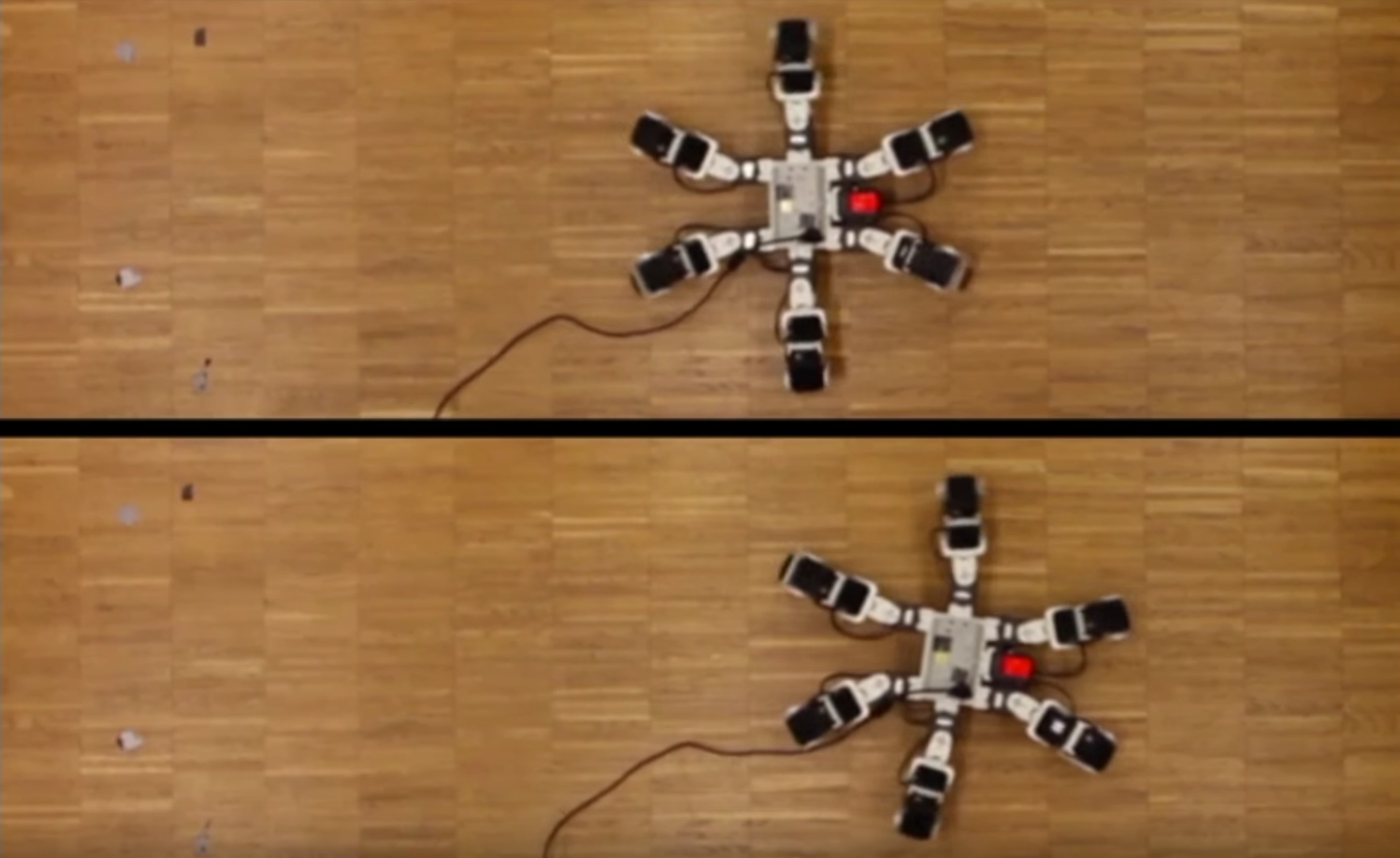 Los insectos robot andan más deprisa cuando ignoran lo que dice la naturaleza