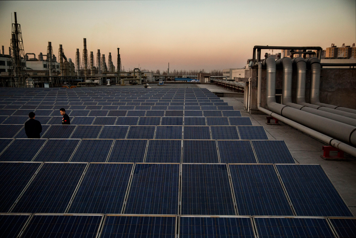 La enorme capacidad solar de China se convierte en energía desperdiciada