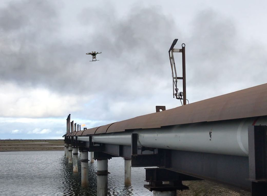 Drones y robots inteligentes amenazan con destruir los trabajos de inspección industrial