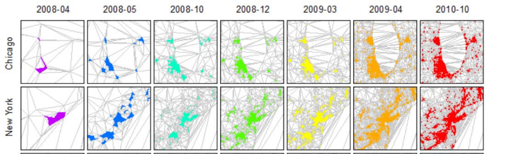 La geolocalización en redes sociales define las "ciudades naturales"