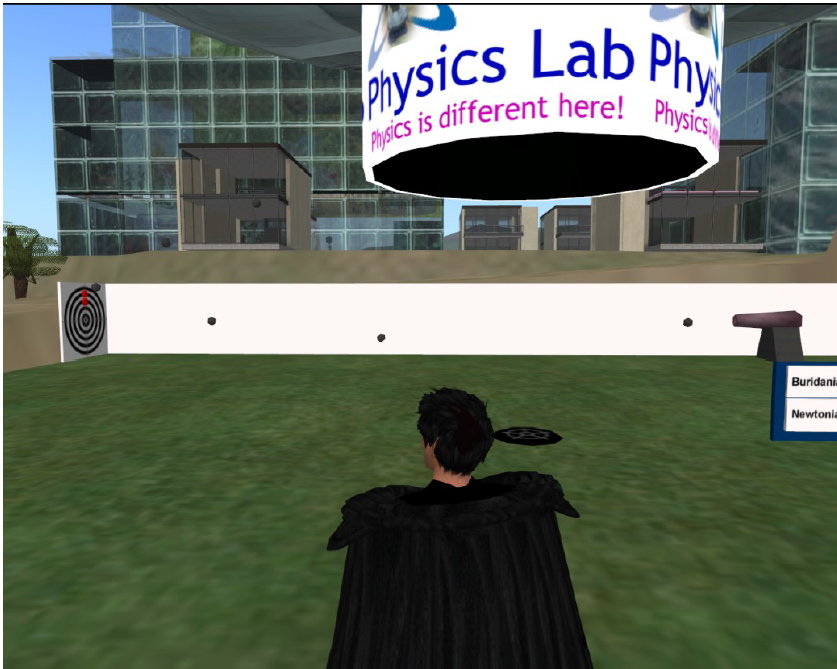Second Life permite desafiar las leyes de la física