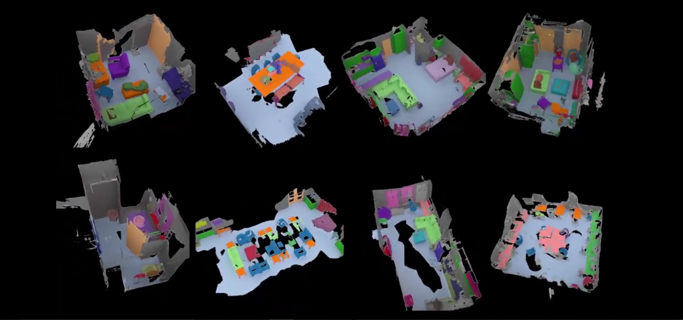 Miles de habitaciones en 3D para que las máquinas entiendan los hogares