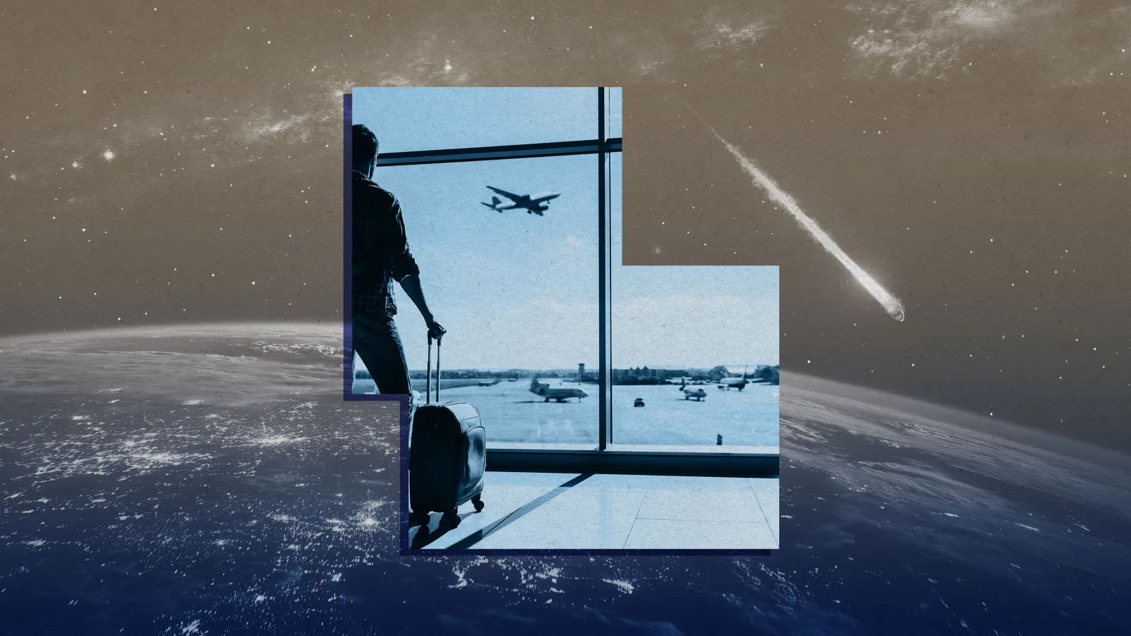 ¿Podría tu avión ser golpeado por basura espacial?