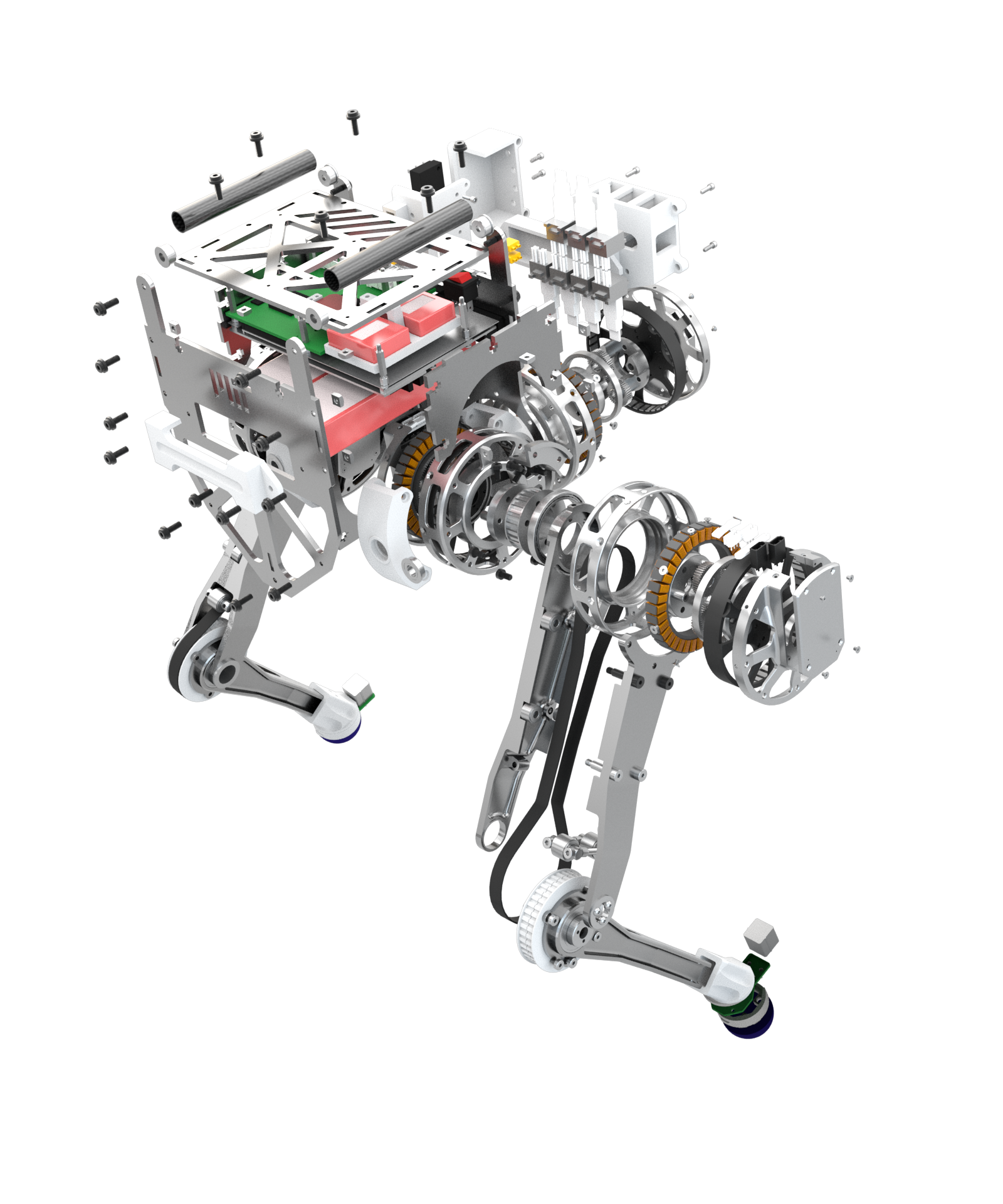 Este robot imita el equilibrio de los humanos para aprender a caminar