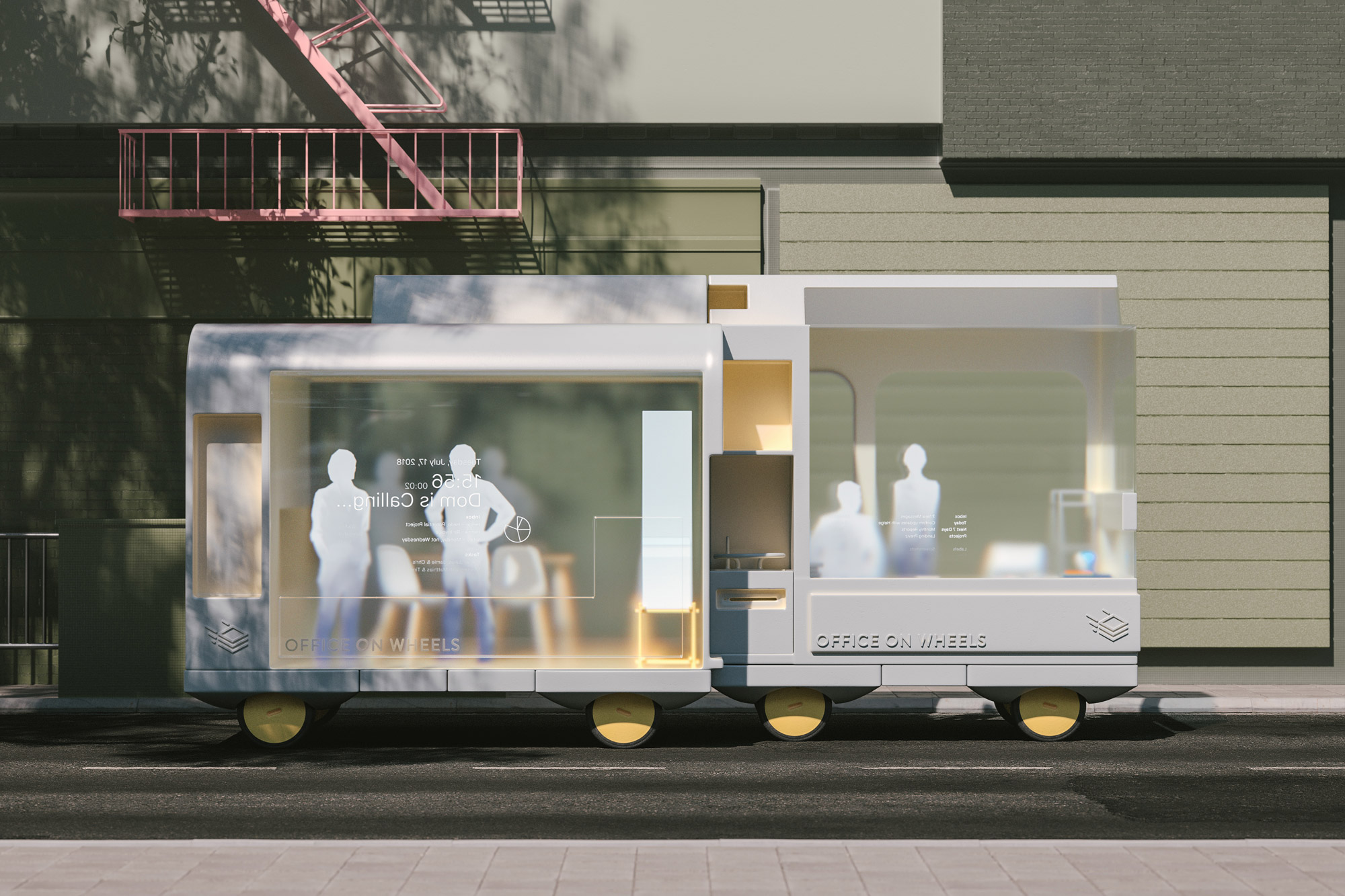 IKEA convierte el coche autónomo en tiendas, hospitales y oficinas