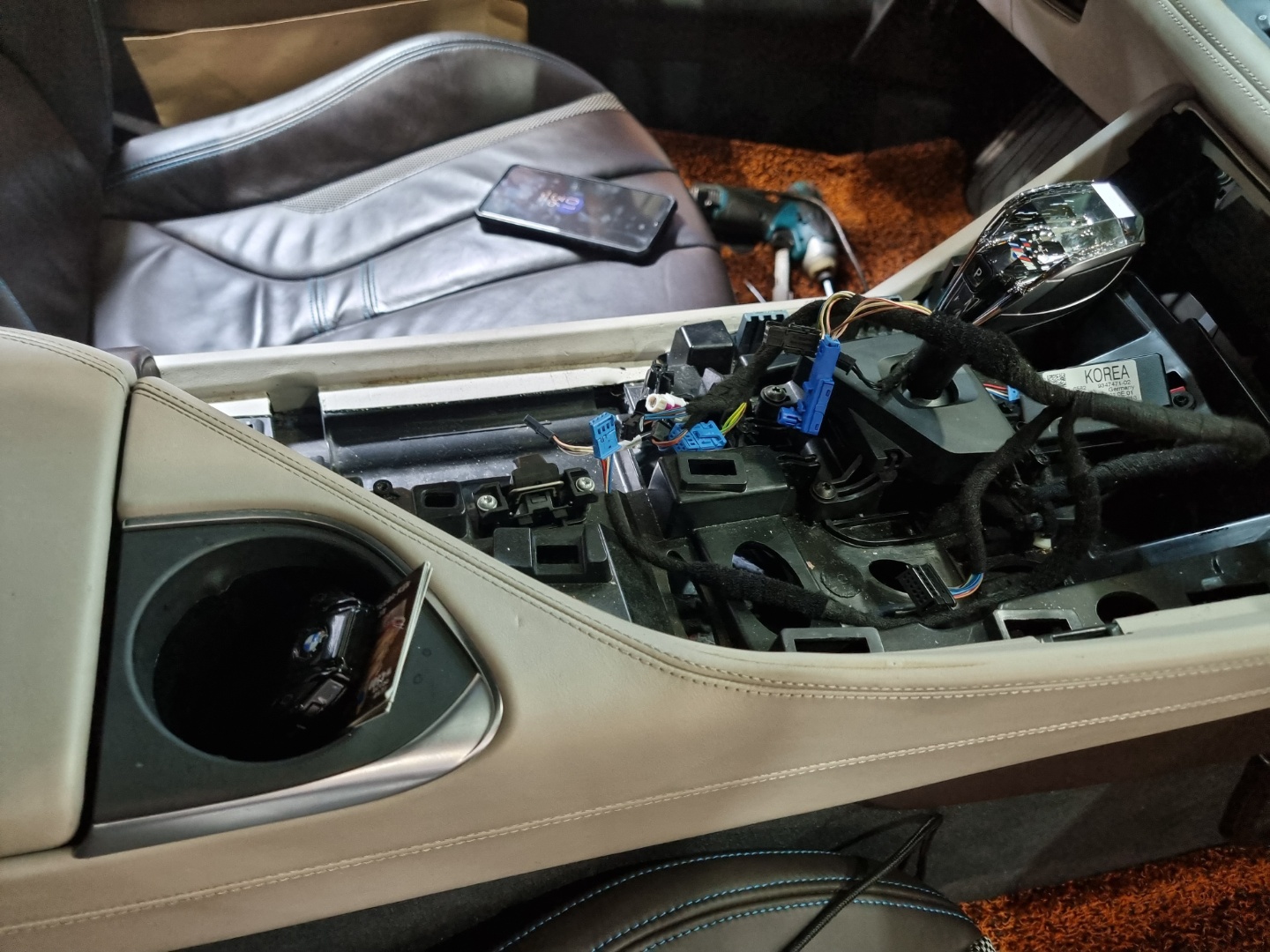 인천 BMW 실내랩핑 PPF 센터콘솔 대표 시공사진 본문 이미지 5
