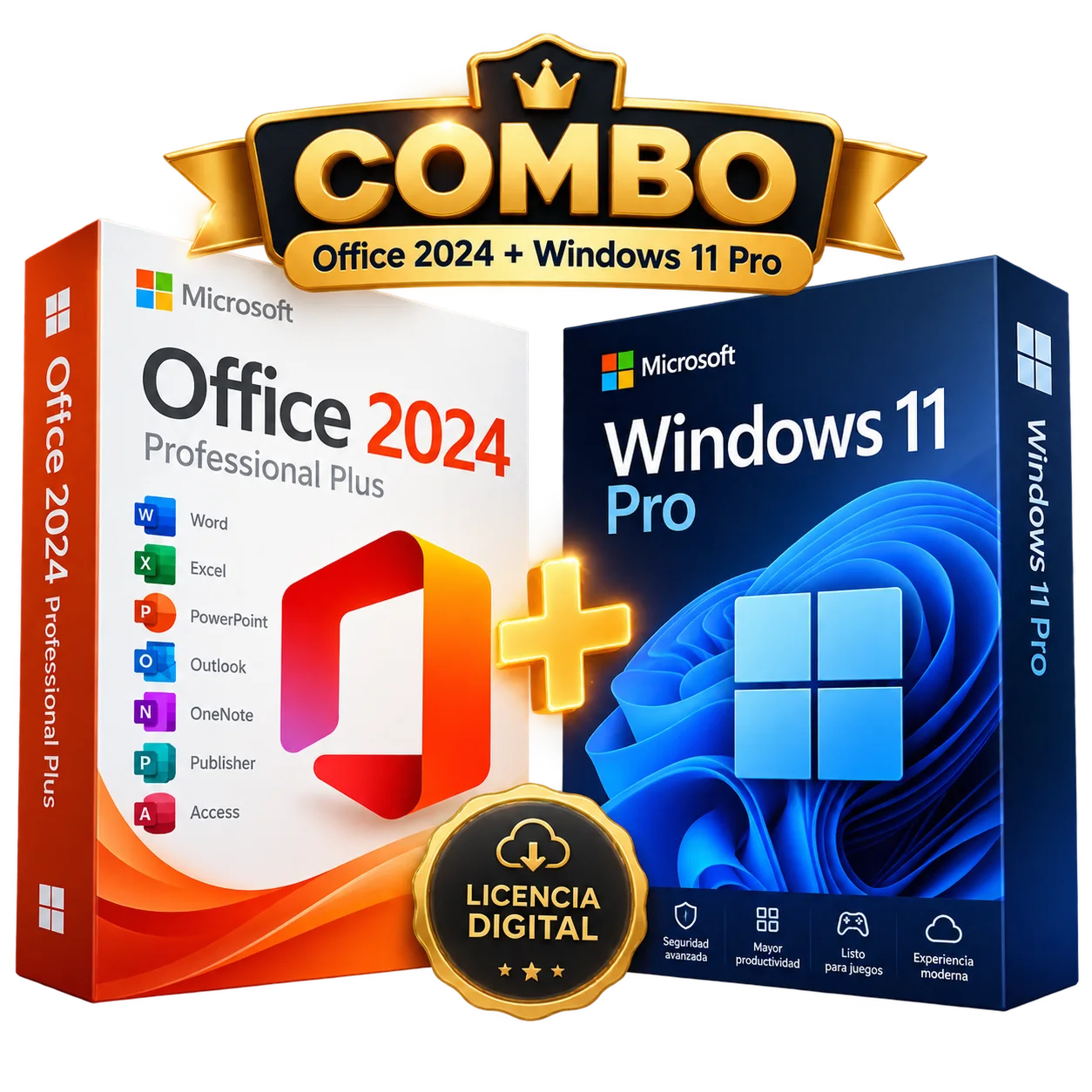 Pack Office 2024 Pro Plus + Windows 11 Pro