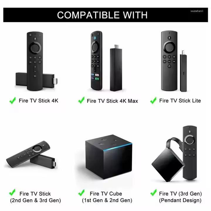 Control Remoto de Repuesto con Voz de Alexa para Fire TV Stick