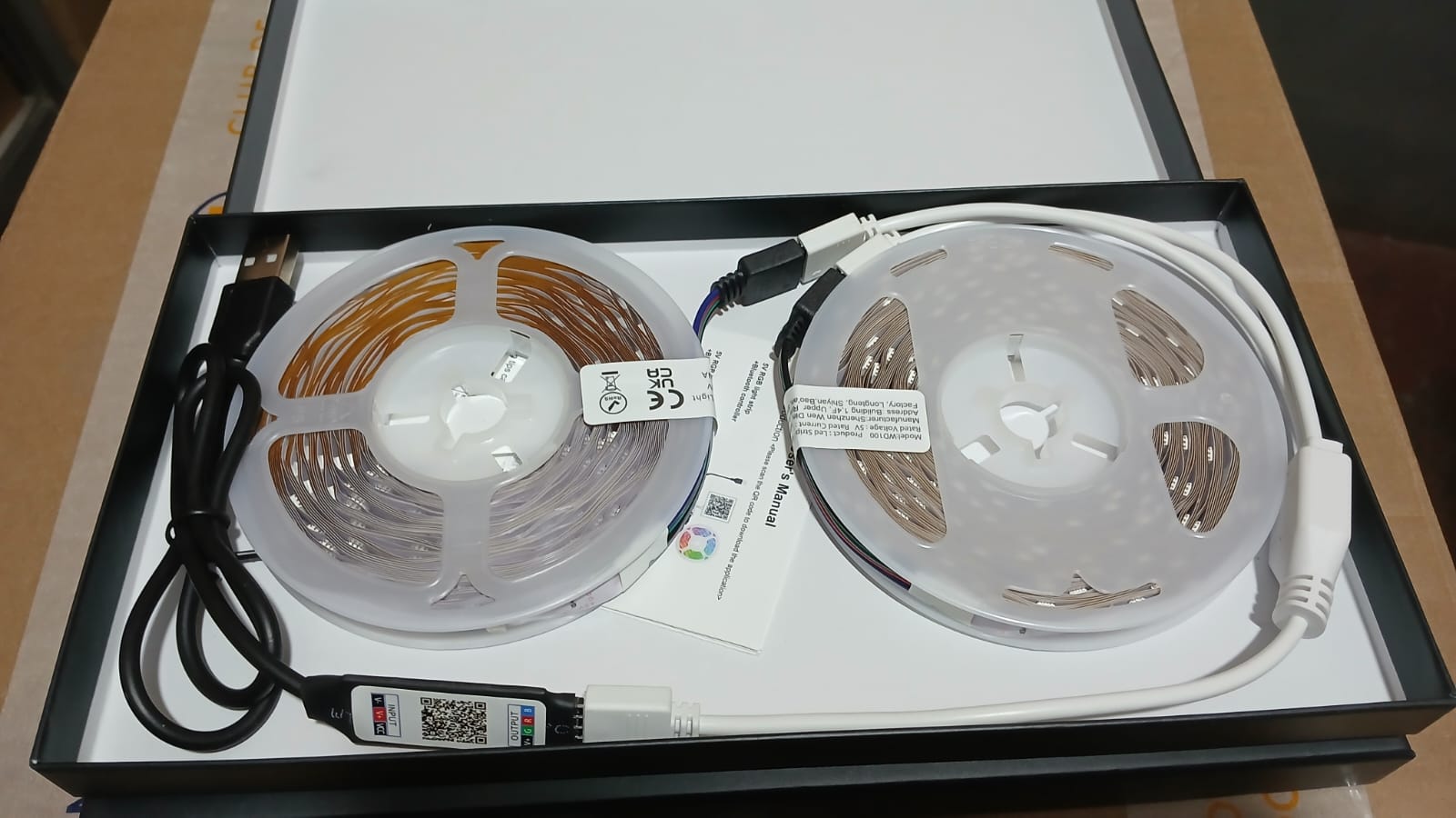 Tira de Luces Multicolor con Bluetooth de 20 metros