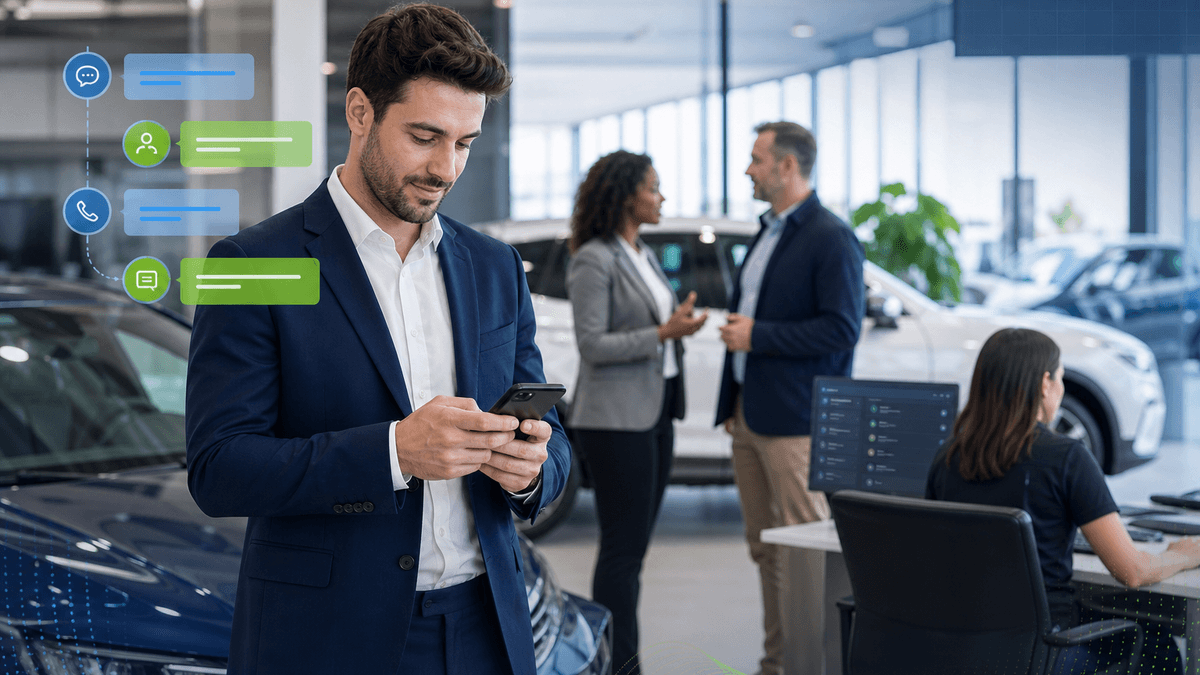 AI Revolutionizes Compliance: Helping Automotive Dealerships Stay TCPA Compliant with Non-Standard Opt-Out Phrases - Customer communication workflow