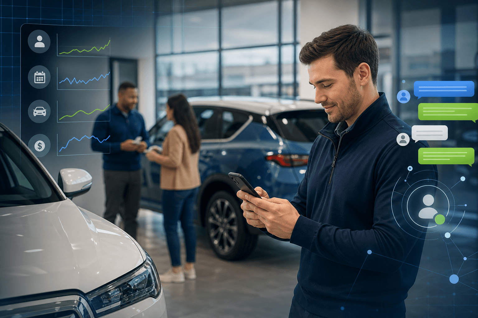 TECOBI blog image for April 2023 Facebook & Instagram ads that produced car deals for under $300 per car sold!