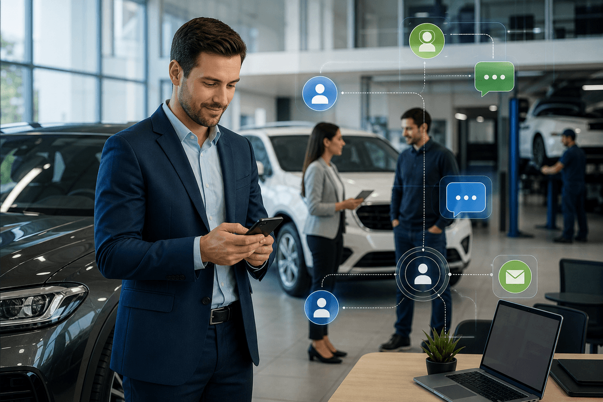 TECOBI blog image for Automotive Digital Communication: The New Standard in Car Sales