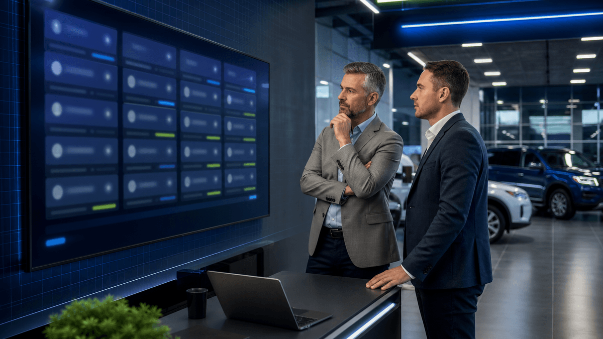 Dealership sales team reviewing lead submissions by usability instead of volume