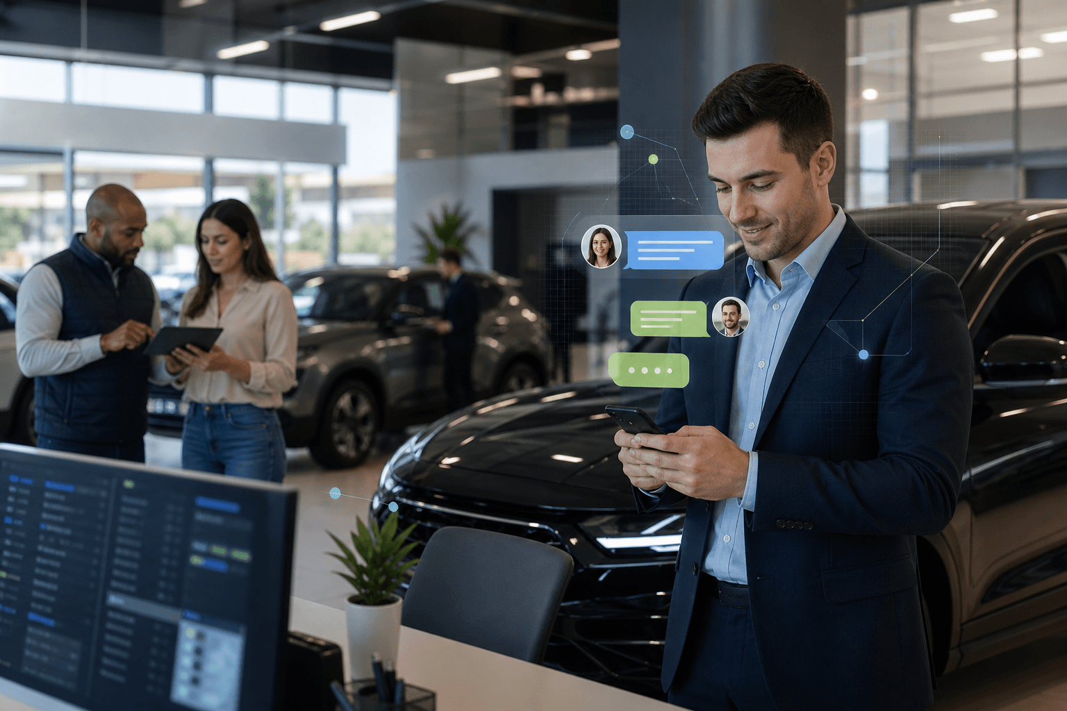 TECOBI blog image for How Dealership Texting Software is Changing the Game