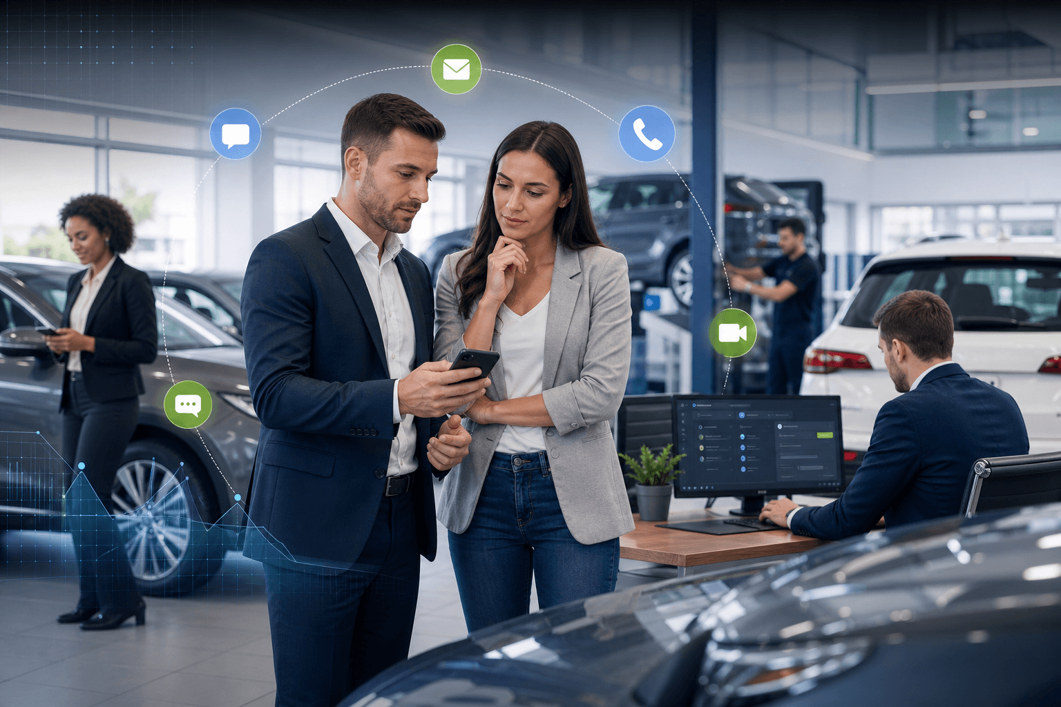 TECOBI blog image for Why Dealerships Must Embrace Omnichannel Communication for Sales Success