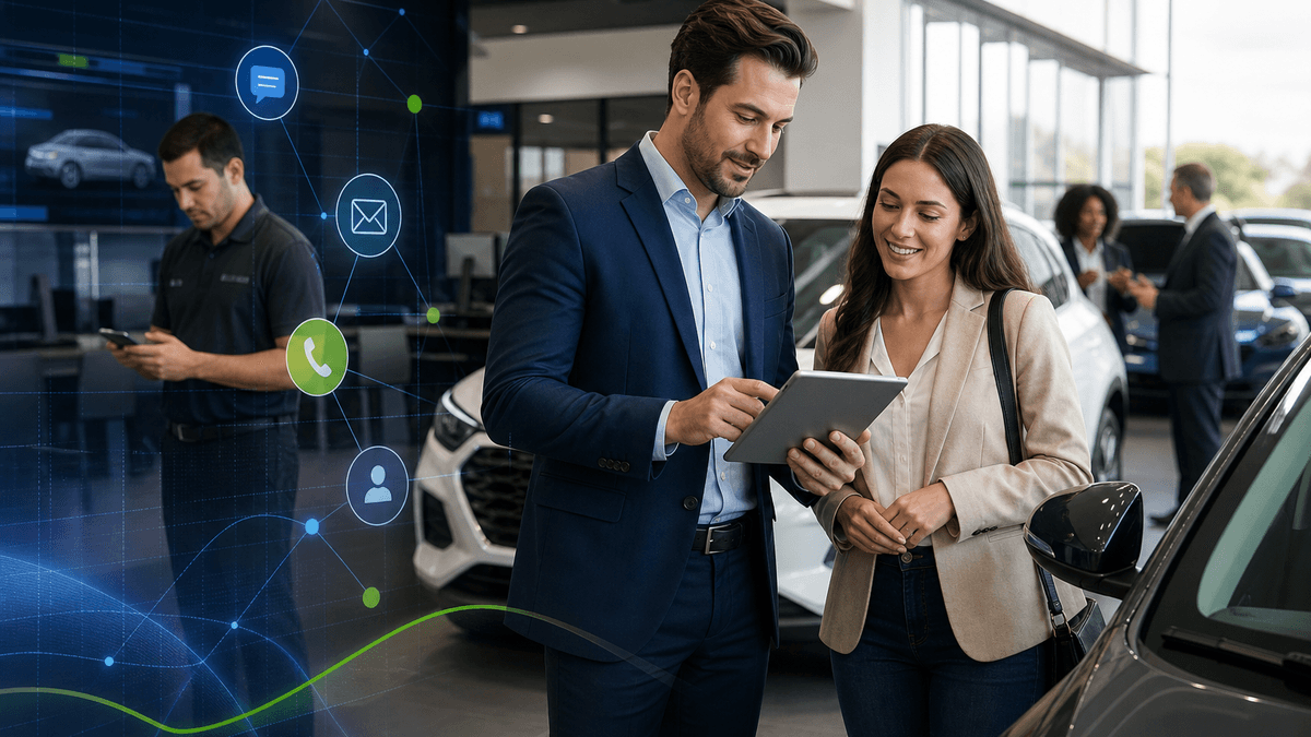 Digital Dialogue: Embracing the Future of Automotive Customer Communication - Customer communication workflow