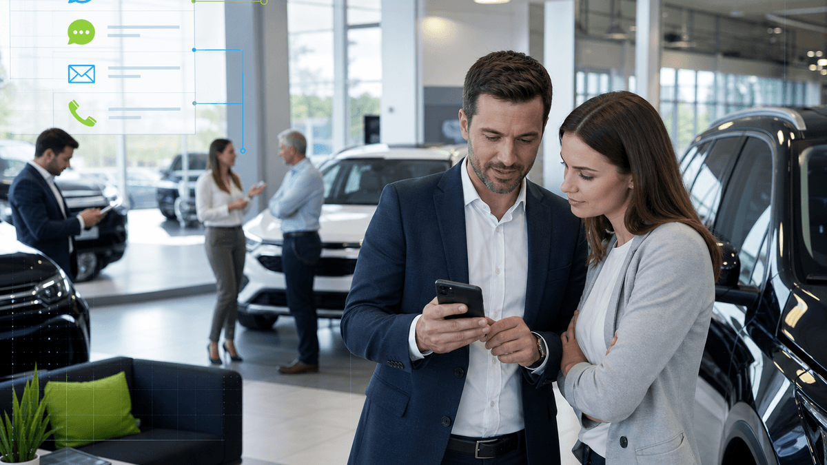 Digital Dialogue: Embracing the Future of Automotive Customer Communication - Sales team follow-up operations