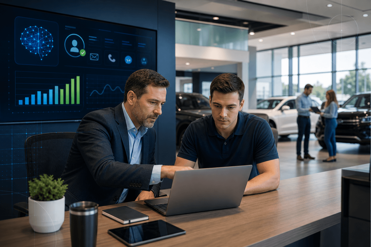 TECOBI blog image for 5 Powerful Examples of Automotive Artificial Intelligence in Lead Follow-Up
