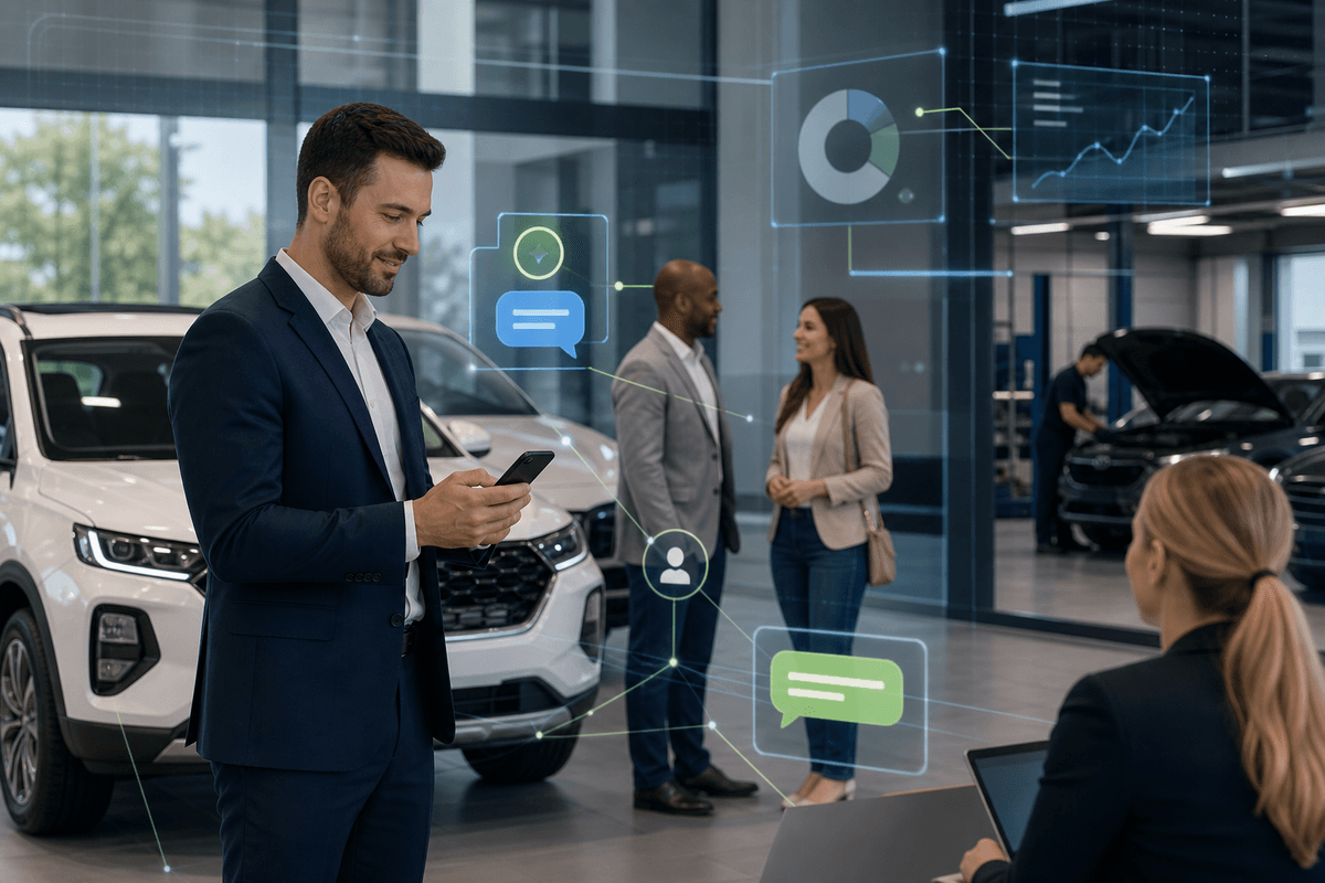 TECOBI blog image for The Future of Automotive Sales: How AI is Revolutionizing Dealership Marketing