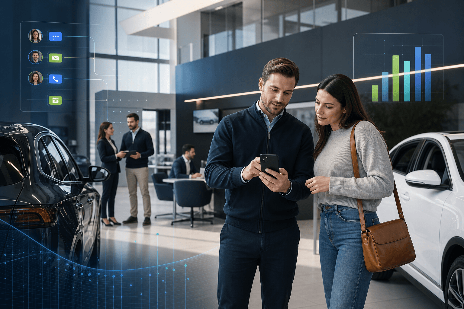 TECOBI blog image for How Automotive Software Improves Customer Experience & Retention