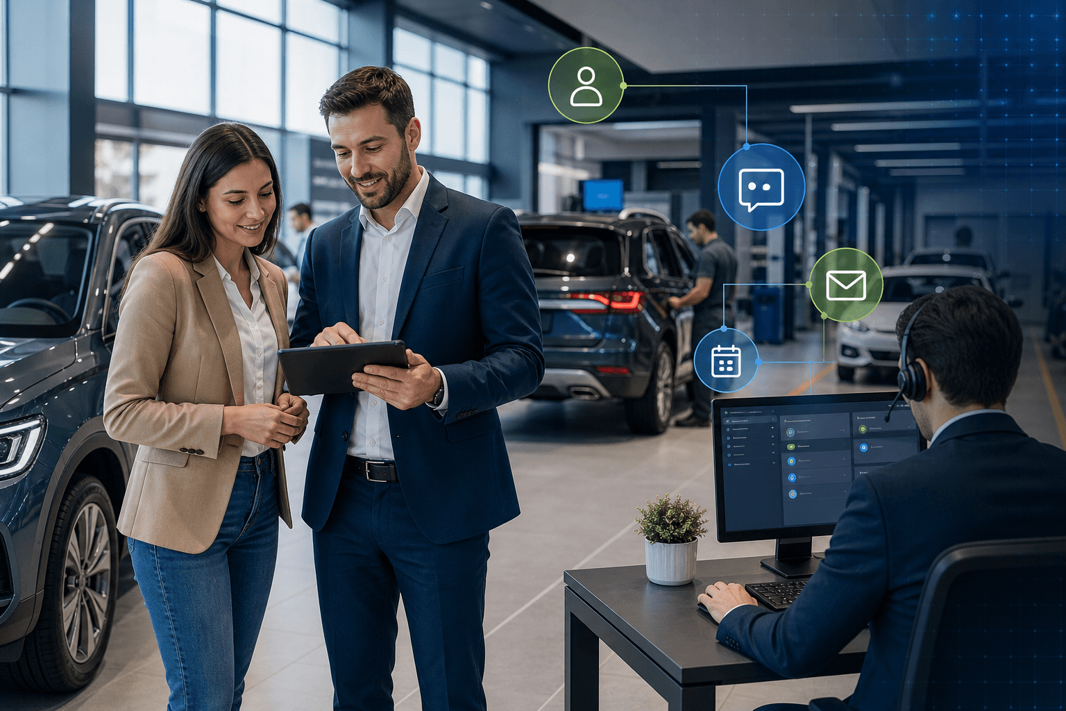 TECOBI blog image for How Automotive Software Improves Customer Experience & Retention