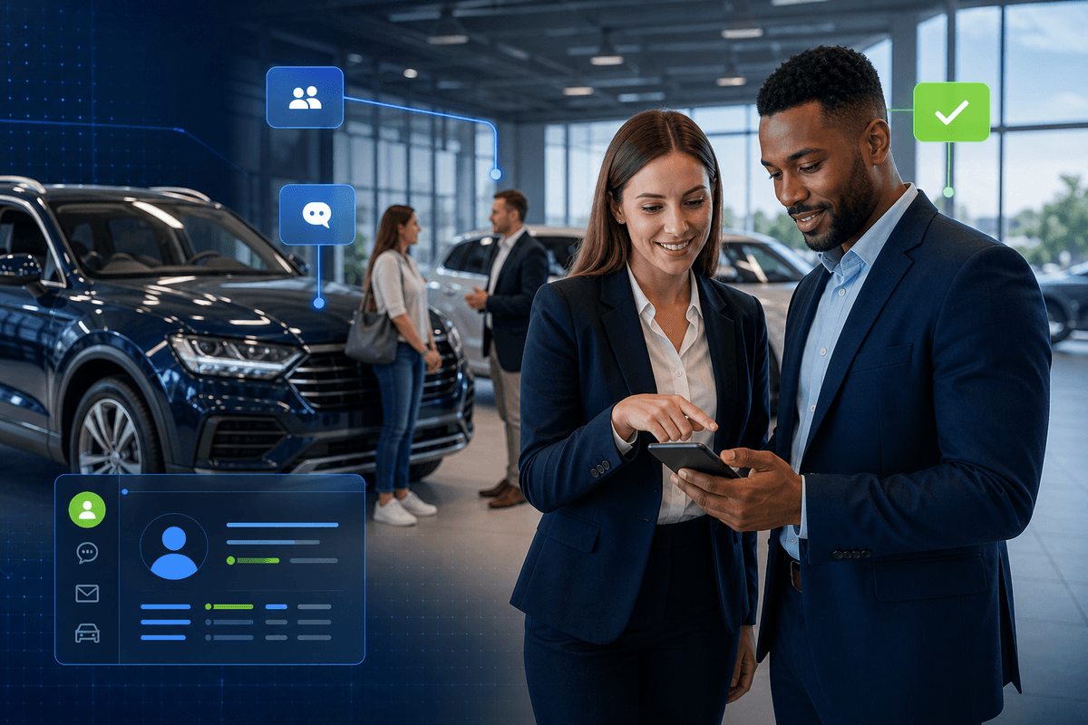 TECOBI blog image for How Automotive Software is Revolutionizing Car Sales in 2025