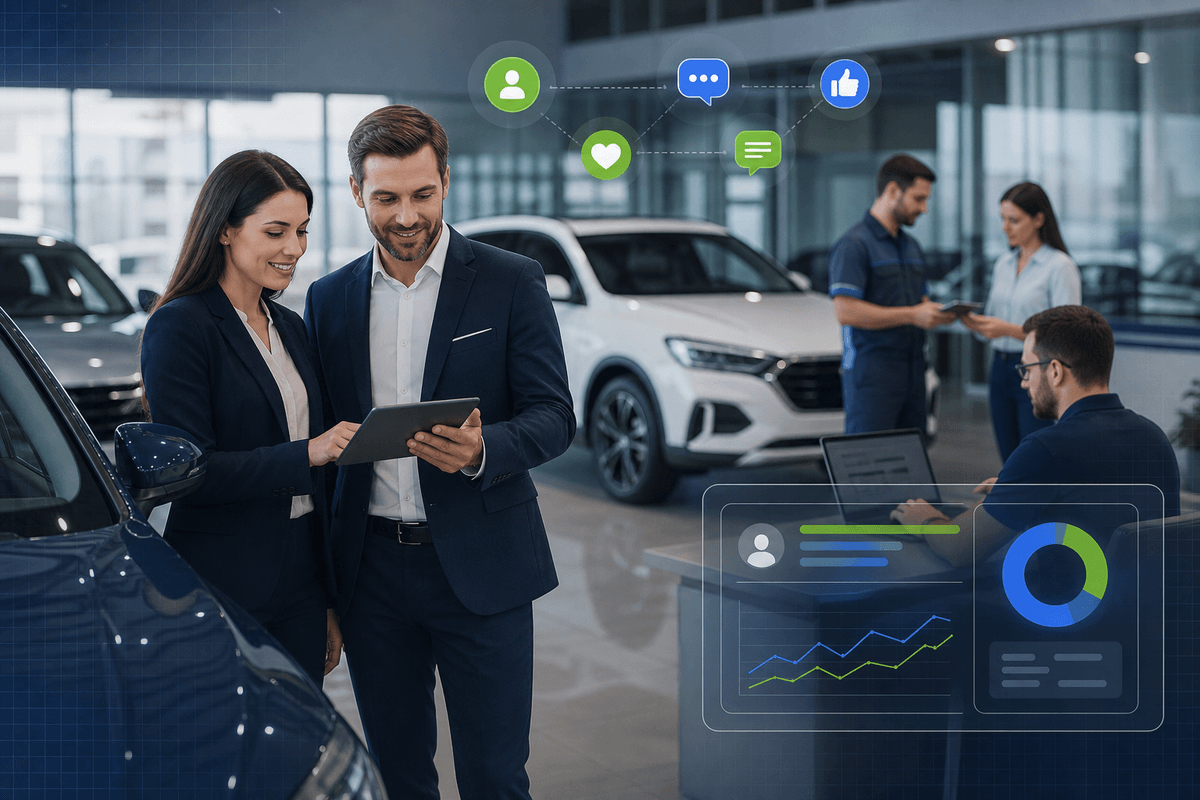 TECOBI blog image for How Dealerships Can Leverage Social Media for Automotive Lead Generation