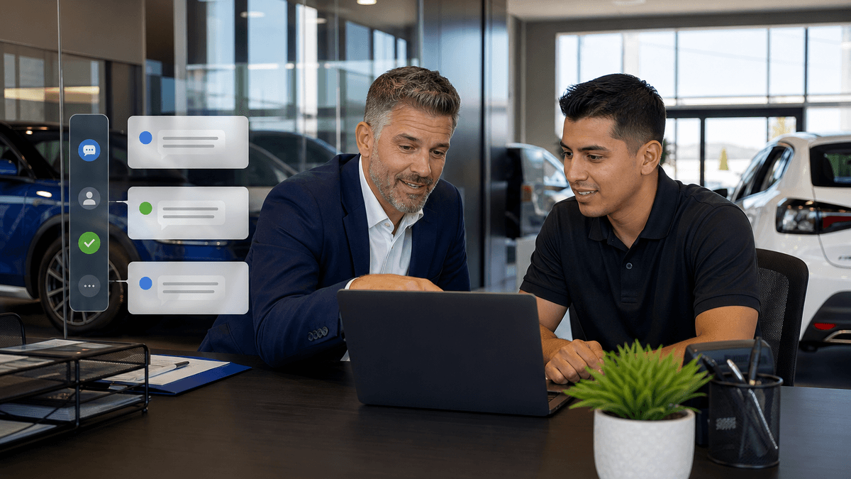 Revolutionizing Lead Follow-Up with Text Messaging for Auto Dealerships - Sales team follow-up operations