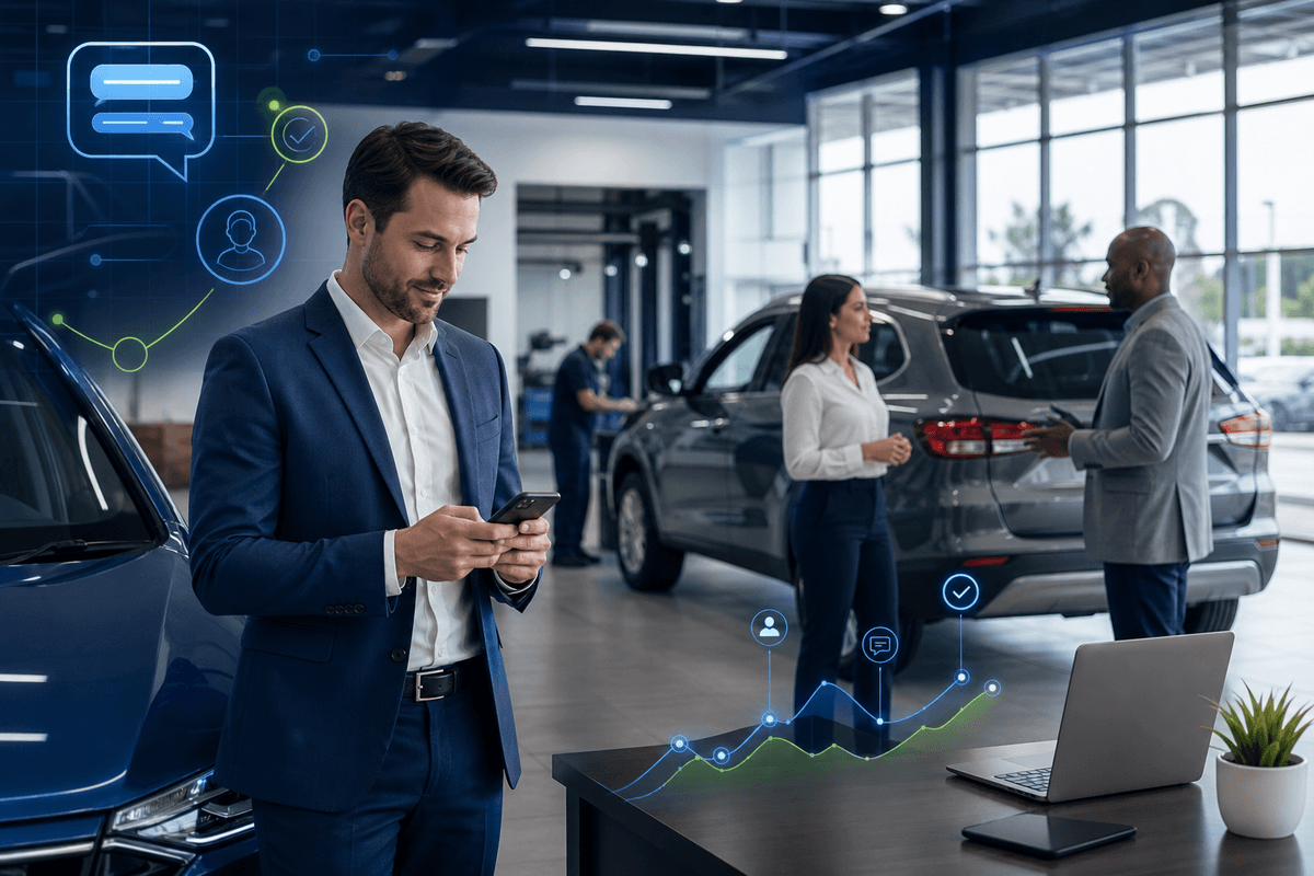 TECOBI blog image for Text 1st: Why an Automotive Texting Platform Is Key to Modern Customer Engagement