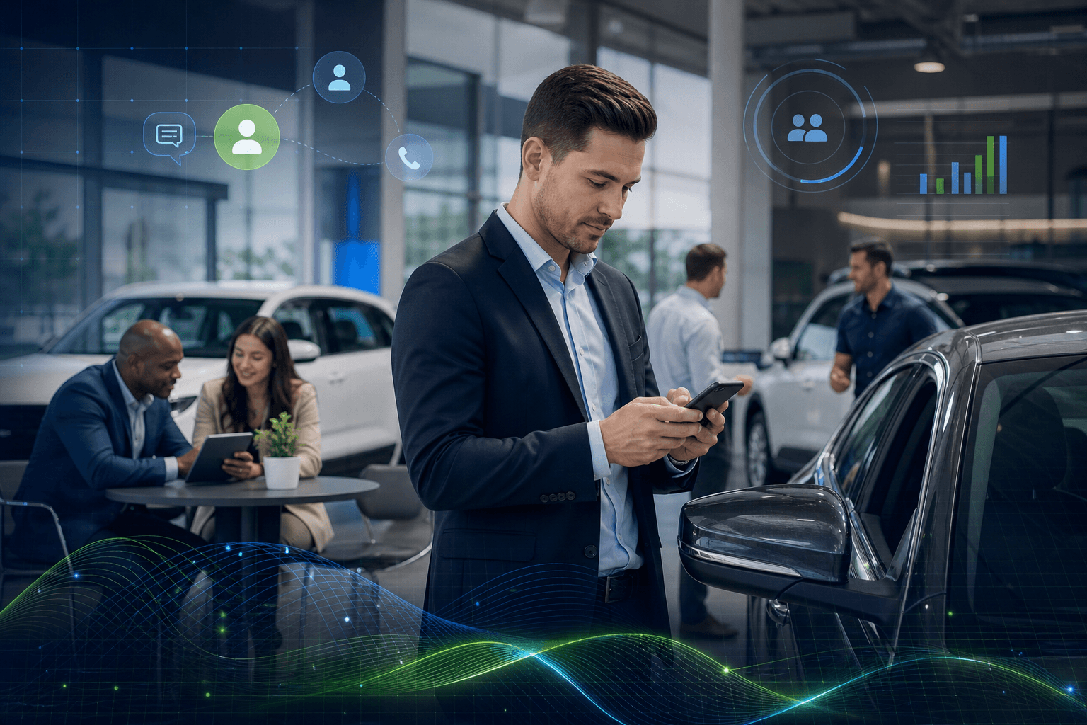 TECOBI blog image for The Decline of Trade Shows in the Car Business: A Shift from Education to Entertainment and its Consequences