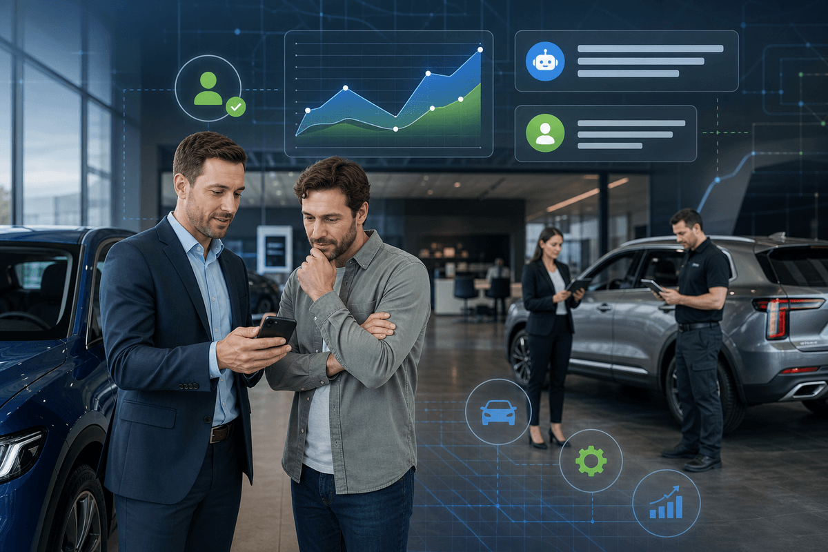 TECOBI blog image for The Future of Automotive Software: AI, Automation, and Smarter Sales Tools