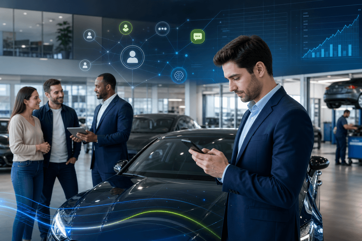 TECOBI blog image for The Role of AI in Automotive Lead Generation: Smarter, Faster, and More Efficient