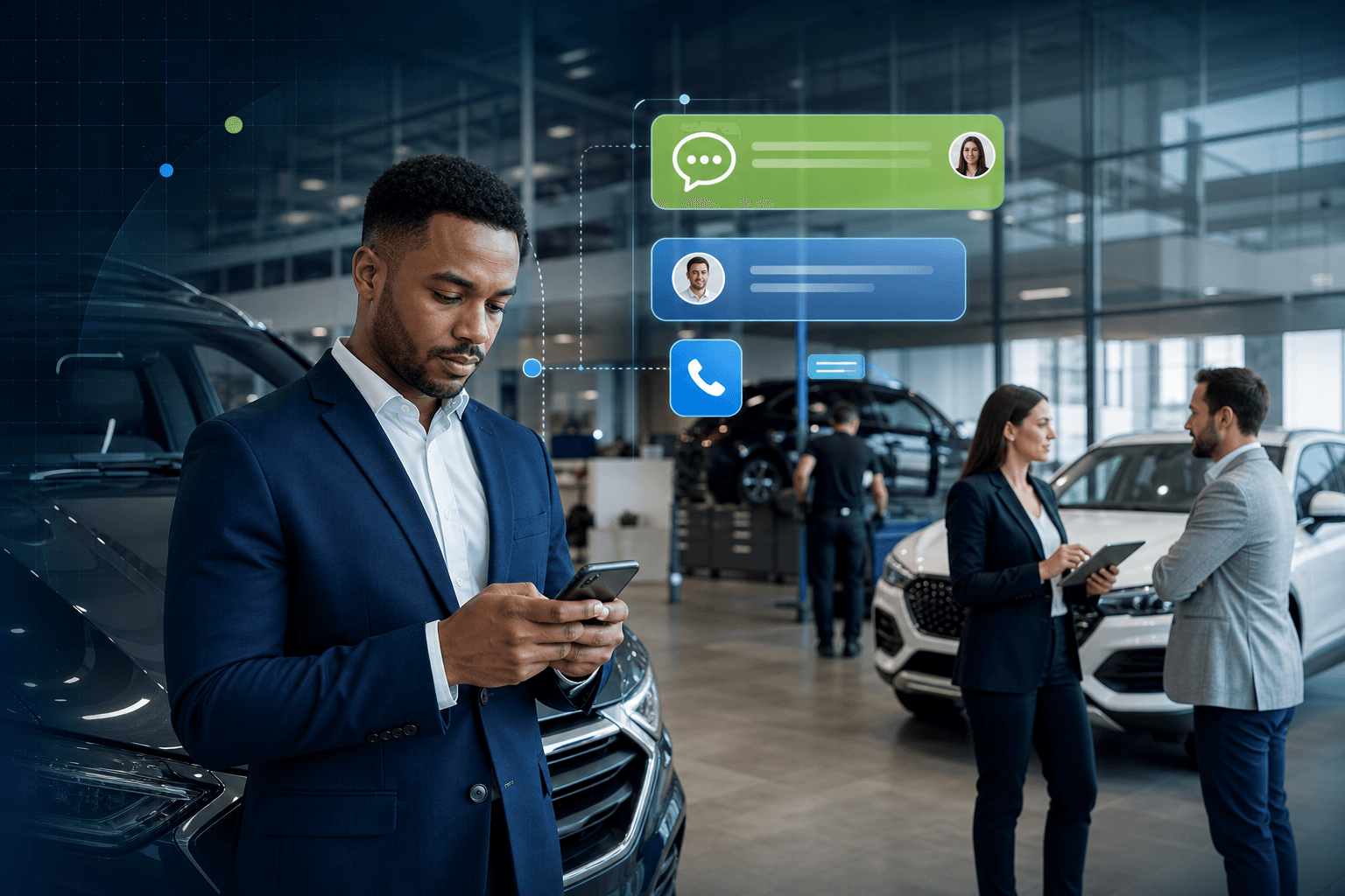 TECOBI blog image for The #1 Reason Why Customers Don’t Answer Car Dealership Calls and How a Text-First Strategy Solves It