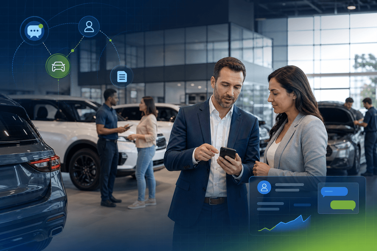TECOBI blog image for Why Dealerships Need Automotive Software to Stay Competitive