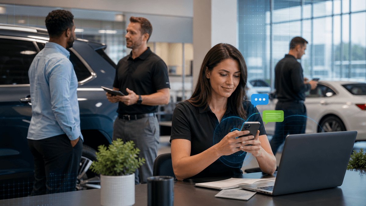 Why Following Up with Facebook Leads Forever is Key to Success with Automotive Social Media Lead Generation - Customer communication workflow