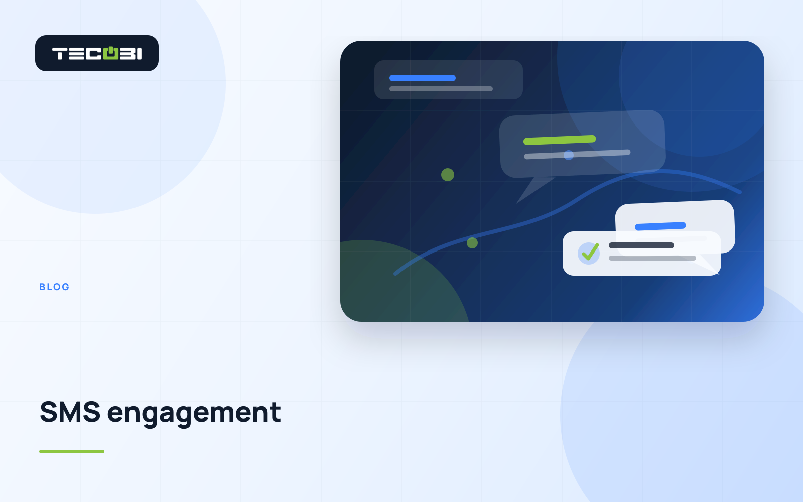 TECOBI article artwork for 5 Ways to Personalize the Car-Buying Journey with SMS Marketing
