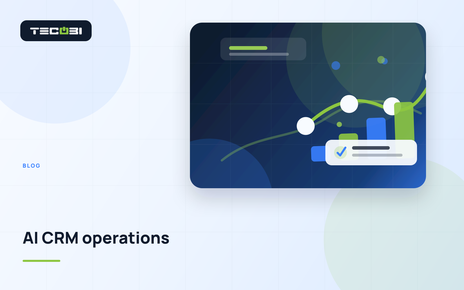 TECOBI article artwork for 7 Incredible Ways Automotive CRM Artificial Intelligence Transforms Your Dealership Sales