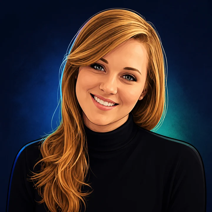 Illustrated portrait of Shannon Hutchins, Senior Technical Support Specialist at TECOBI
