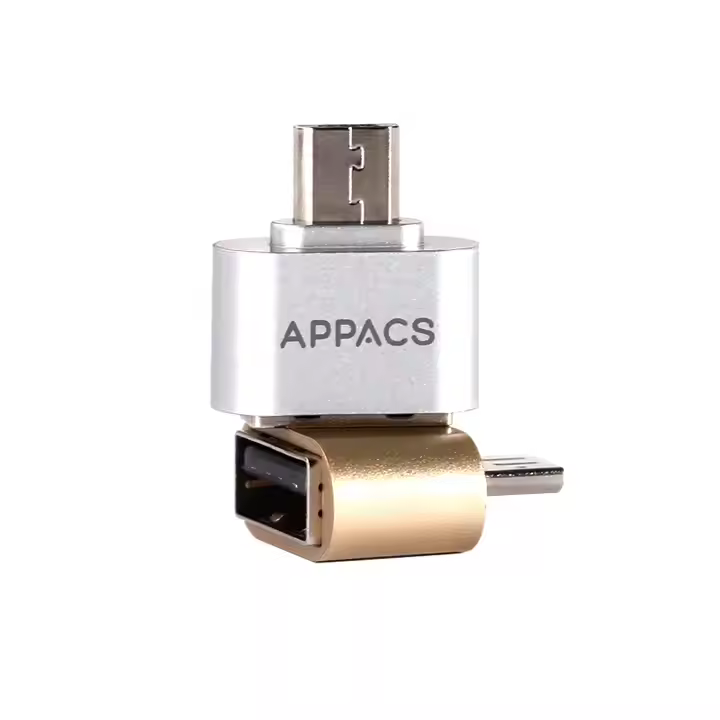 Adaptador APPACS Adaptador Micro USB OTG a Micro USB
