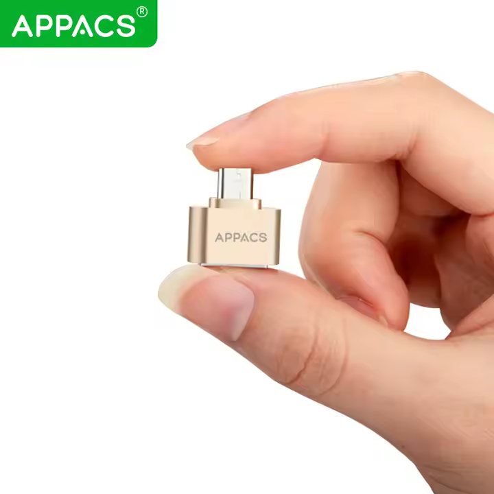 Adaptador APPACS Adaptador Micro USB OTG a Micro USB