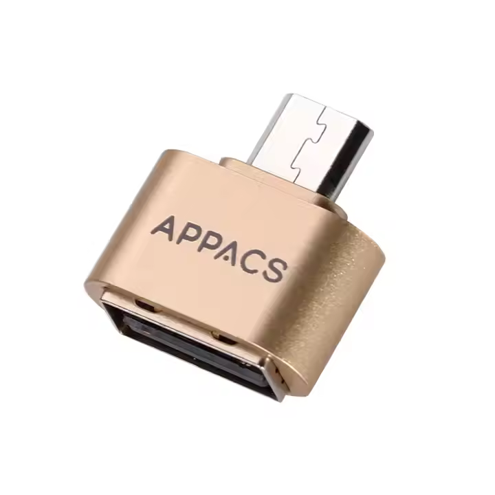 Adaptador APPACS Adaptador Micro USB OTG a Micro USB