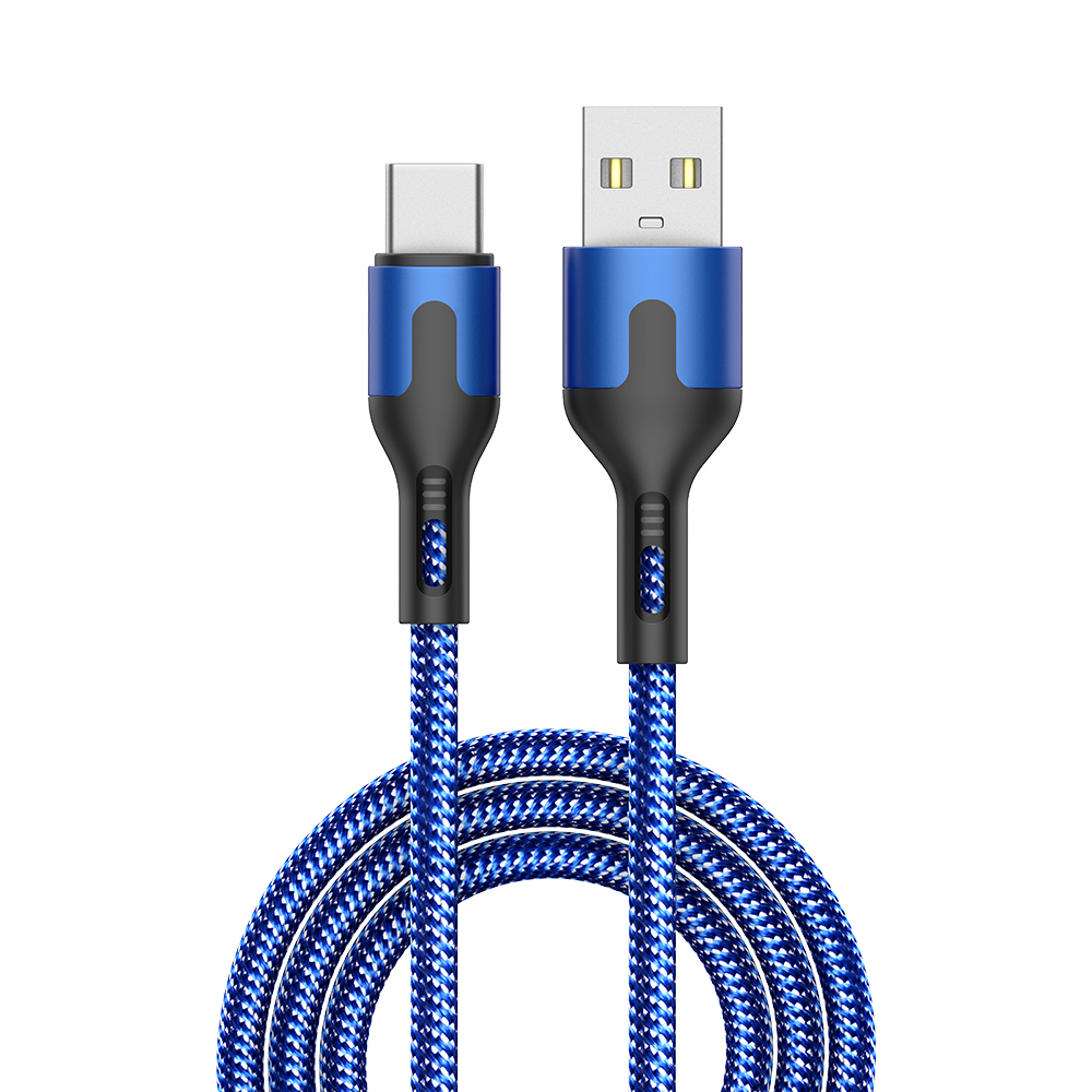 Imagen de Cable APPACS Tipo C de carga de 2 metros de Nylon y Aluminio